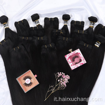 Cuticola all&#39;ingrosso allineato al 100% estensione dei capelli remy indiana vietnamita naturale dritta naturale bundle di capelli umani economici venditori